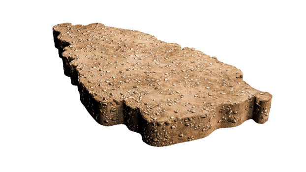 Saint Lucia Map ground Map texture 3d illustration png