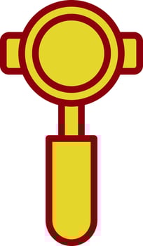 Portafilter Vector Icon Design