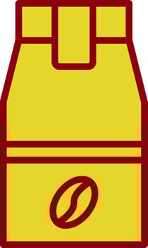 Coffee Pack Vector Icon Design