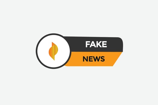 new fake news, level, sign, speech, bubble  banner, vector