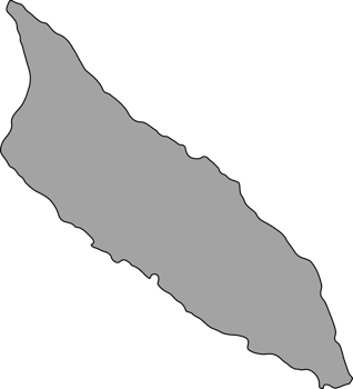 doodle freehand drawing of aruba island map. png