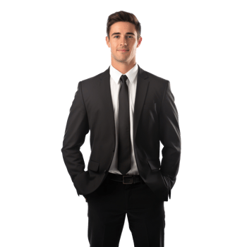 Business man. Illustration png