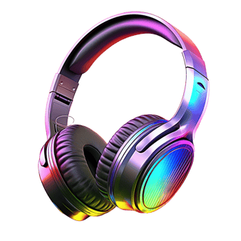 Headphones isolated. Illustration png