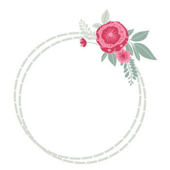 Beautiful Flower Wreath png