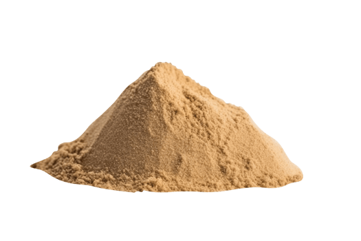 Pile of dry beach sand on transparent background png