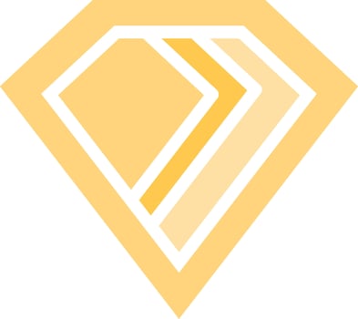 Diamond Icon Vector Illustration. Flat design style eps 10.