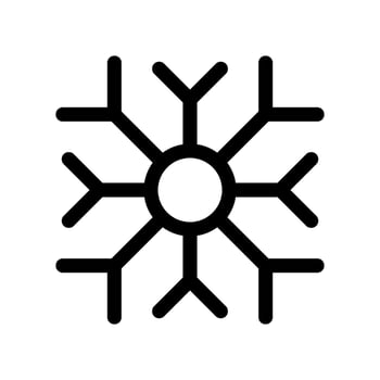 Snow Icon Vector Symbol Design Illustration