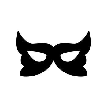 Face Mask Icon Vector Symbol Design Illustration