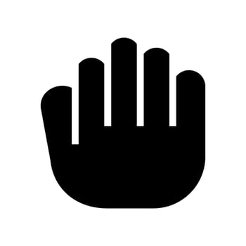 Fist Icon Vector Symbol Design Illustration