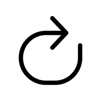 Repeat Icon Vector Symbol Design Illustration