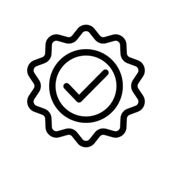 Verified Icon Vector Symbol Design Illustration