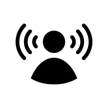 Podcast Icon Vector Symbol Design Illustration