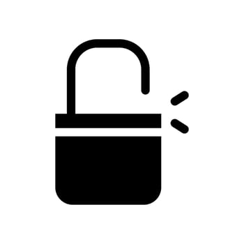 Unlock Icon Vector Symbol Design Illustration