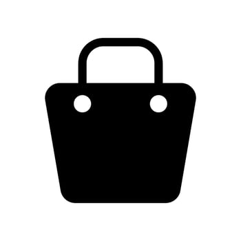 Shopping Bag Icon Vector Symbol Design Illustration