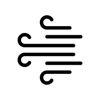 Wind Icon Vector Symbol Design Illustration