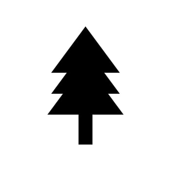 Pine Icon Vector Symbol Design Illustration