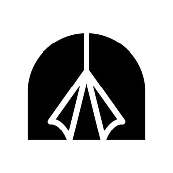 Tent Icon Vector Symbol Design Illustration