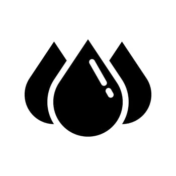 Water Icon Vector Symbol Design Illustration