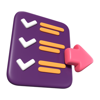 Order Checkout 3D Illustration Icon png