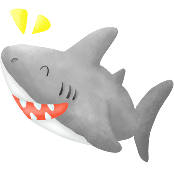 The cute shark png
