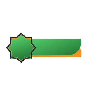 vector of islamic template ribbon perfect for project png