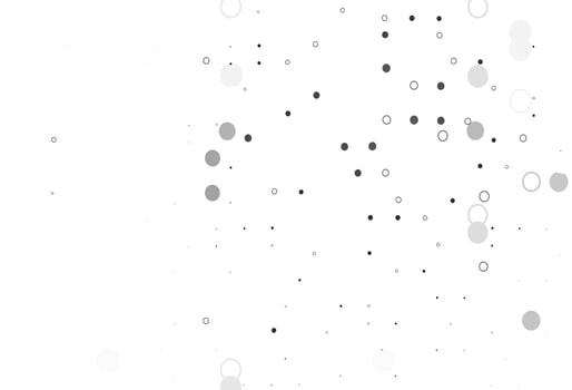 Light Black vector layout with circle shapes.