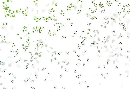 Light green vector backdrop with abstract shapes.