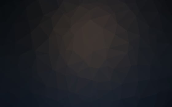 Dark Black vector polygon abstract layout.