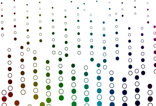Light Multicolor, Rainbow vector cover with spots.