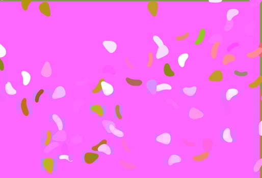 Light Multicolor, Rainbow vector pattern with chaotic shapes.