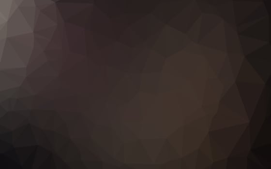 Dark Black vector abstract polygonal cover.