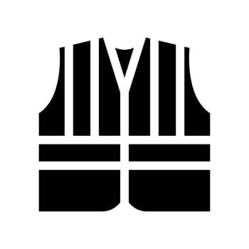 Vest Icon Vector Symbol Design Illustration
