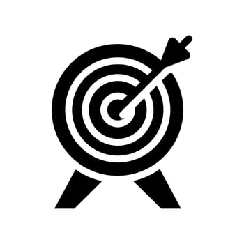 Target Icon Vector Symbol Design Illustration