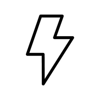 Electricity Icon Vector Symbol Design Illustration
