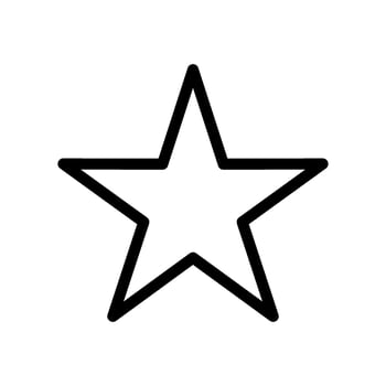 Star Icon Vector Symbol Design Illustration