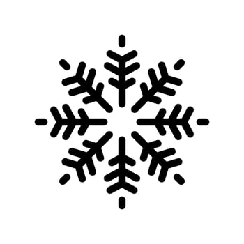 Snow Icon Vector Symbol Design Illustration