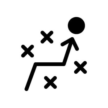 Strategy Icon Vector Symbol Design Illustration