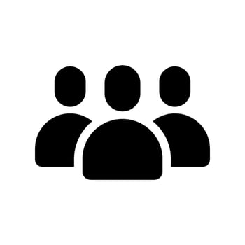 Group Icon Vector Symbol Design Illustration