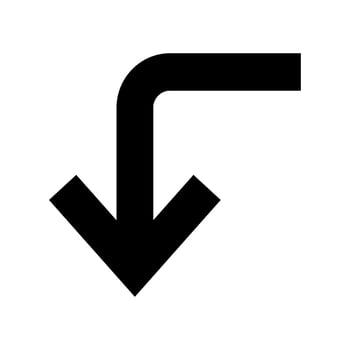 Arrow Icon Vector Symbol Design Illustration