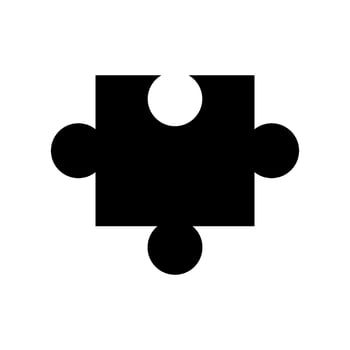 Puzzle Icon Vector Symbol Design Illustration