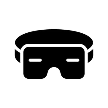 Vr Technology Icon Vector Symbol Design Illustration