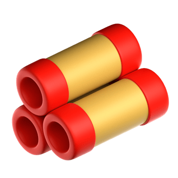 3d plastic pipe illustration. set of 3D labor day icons. png