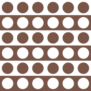 Brown circle. Circle on stripe line pattern background. circle pattern background. line background. Seamless pattern. for backdrop, decoration, Gift wrapping vector