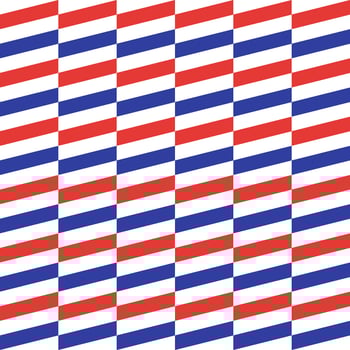 Red and blue oblique line pattern. seamless pattern. tile background Decorative elements, floor tiles, wall tiles, gift wrapping, decorating paper, 4th of july vector