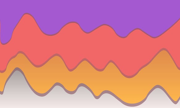 Vibrant Kaleidoscope A Melting Palette of Colors vector