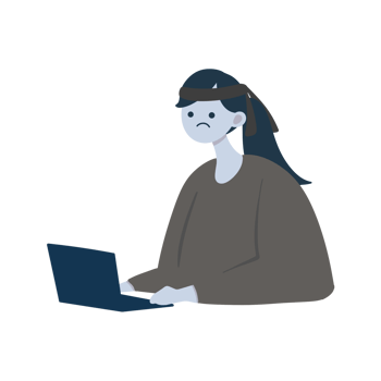 woman work freelancer and office worker png
