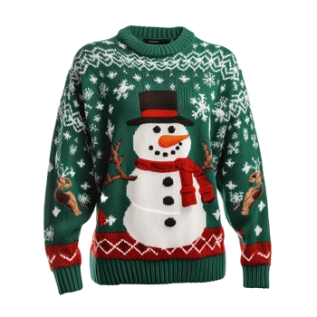 Christmas ugly sweater isolated. Illustration png