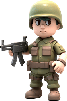 Soldier with . png