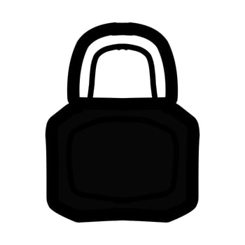 Key lock illustration design vector