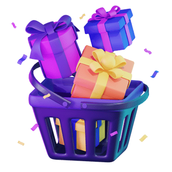 Giveaway Cyber Monday 3D Illustration png